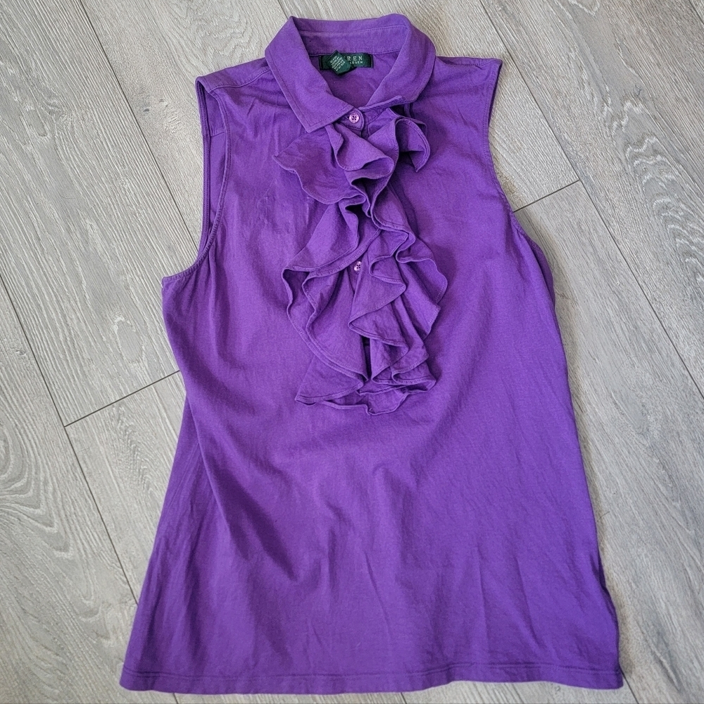 Lauren By Ralph Lauren Sleeveless Top